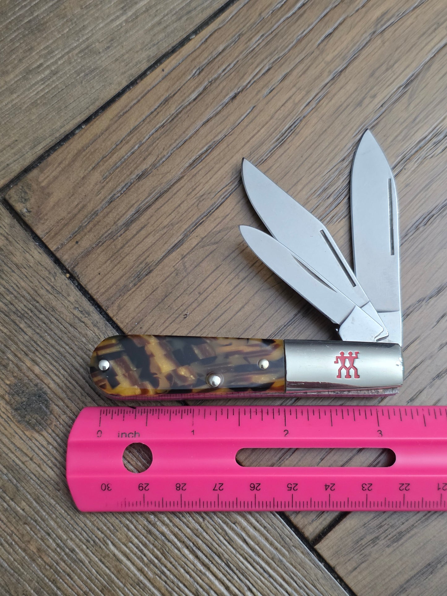 J.A. Henckels Barlow 3 Blade Barlow Imitation Tortoise Shell Handle No Box