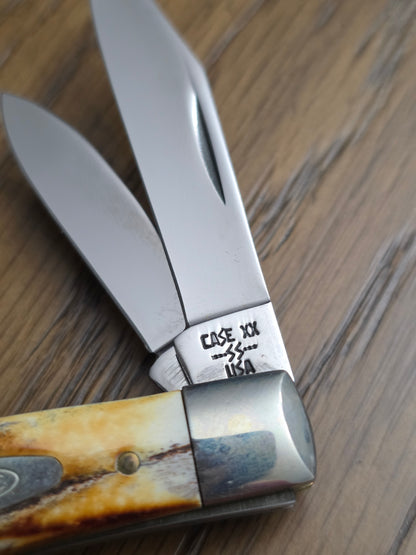 1984 Case XX 62032 Texas Jack Genuine Stag Handles