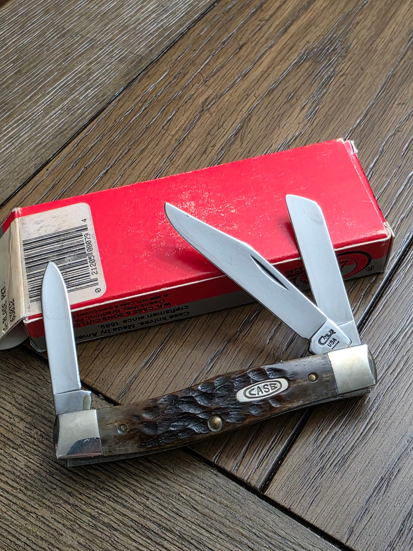 1993 Case XX Stockman 079 63032 Brown Jig Bone