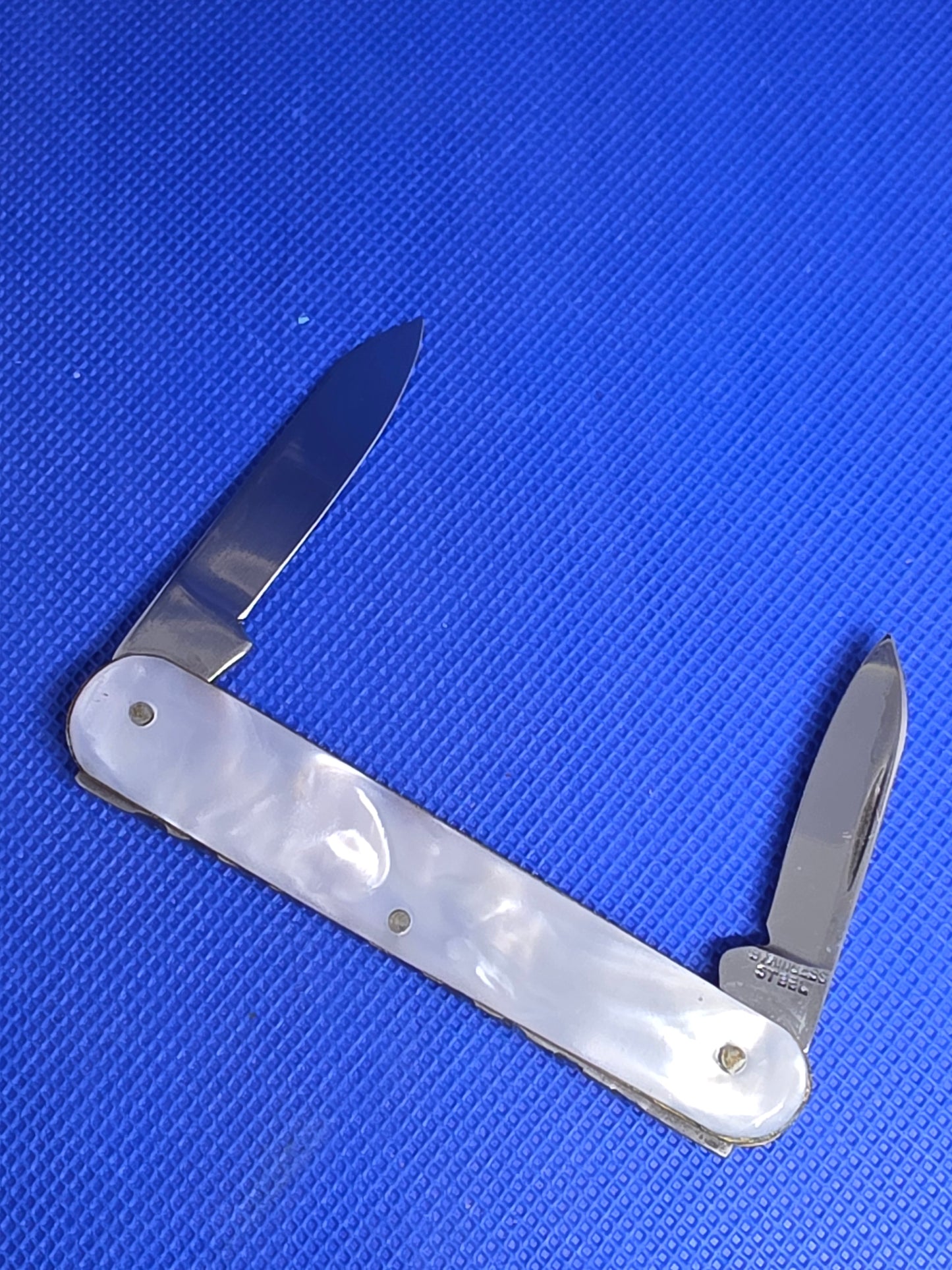Sheffield England Gentleman's Pocket Knife Faux Mother of Pearl Handles