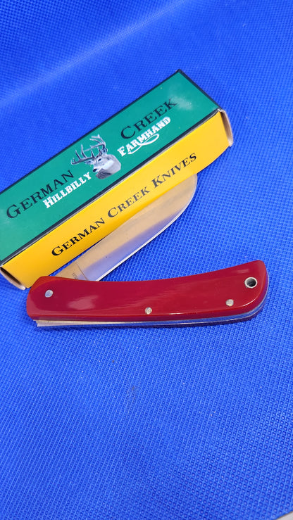 The Hillbilly Farmhand - Crimson Red Synthetic Handles - GCFH037RD