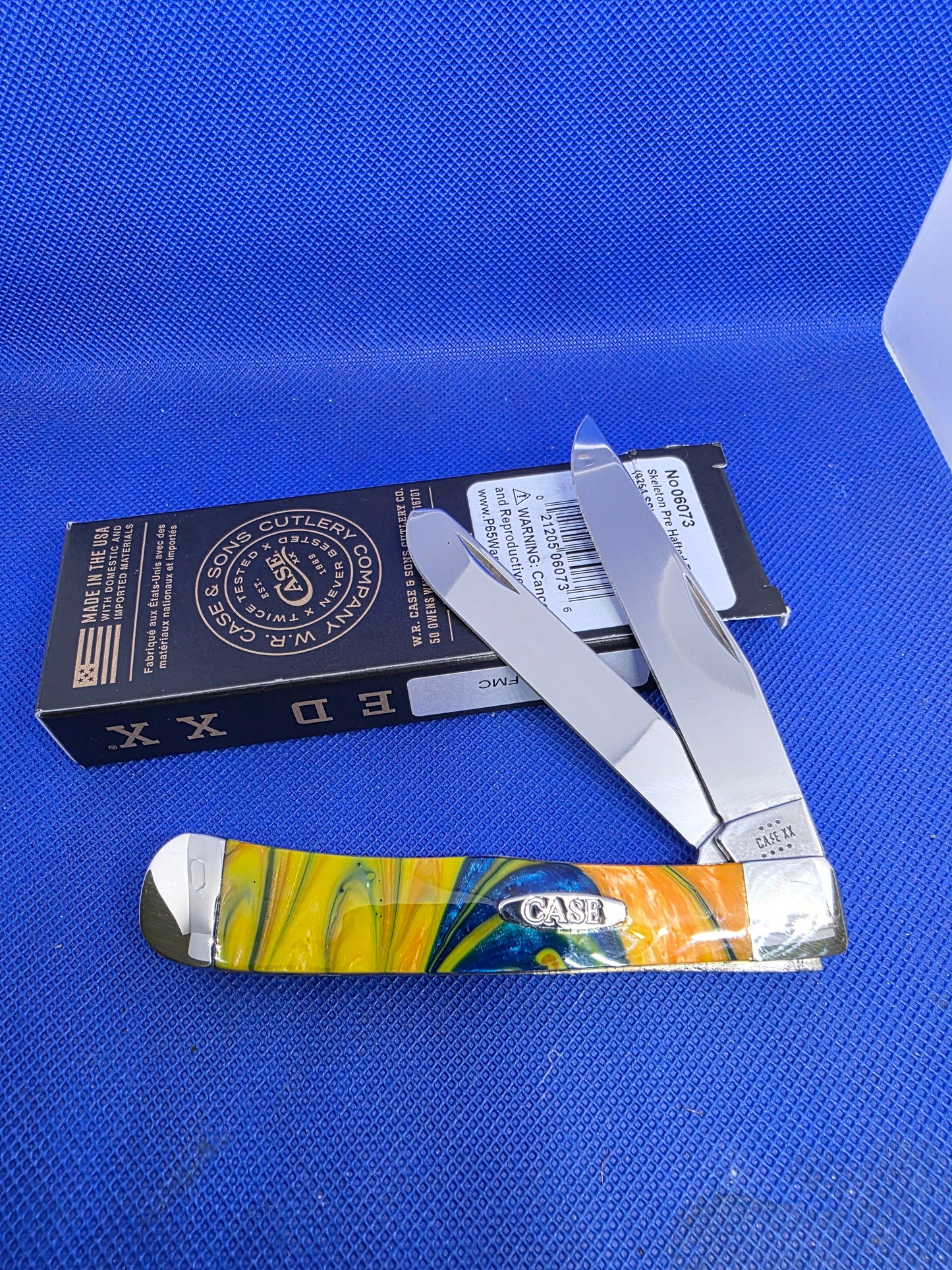 Case XX Corelon Trapper with Feather McAll Handles - 6073-FMC