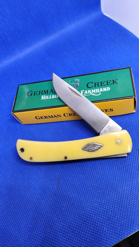The Hillbilly Farmhand - Yellow Synthetic Handles - GCFH037YW