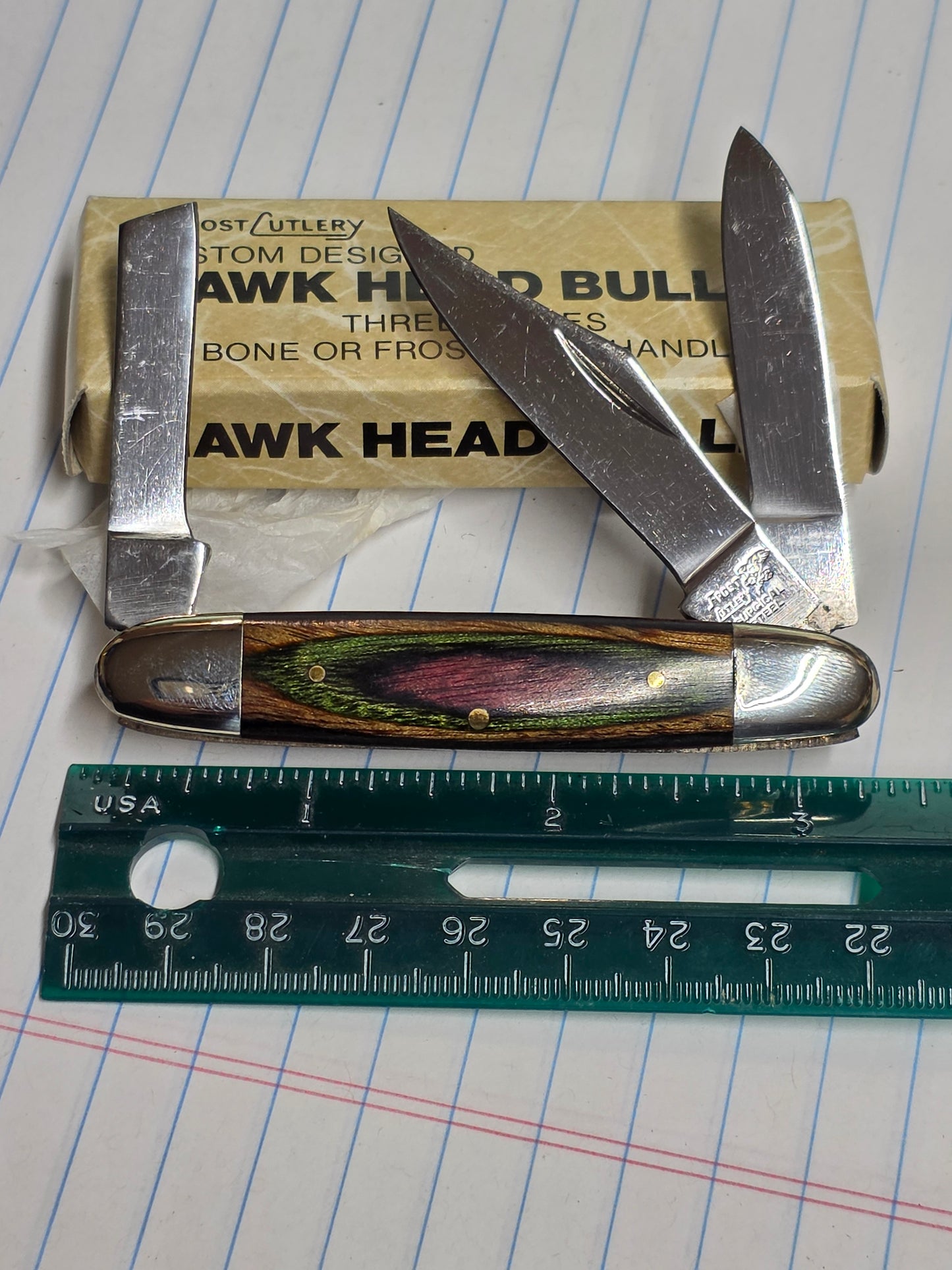 Frost Cutlery Hawk Head Bullet Vintage Japan Cutlery No.17-472FW