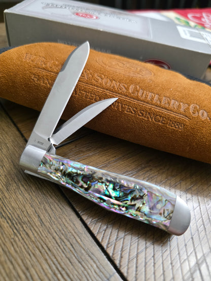 2017 Case XX Tony Bose Eureka Jack Knife Abalone Handles 07422 154CM