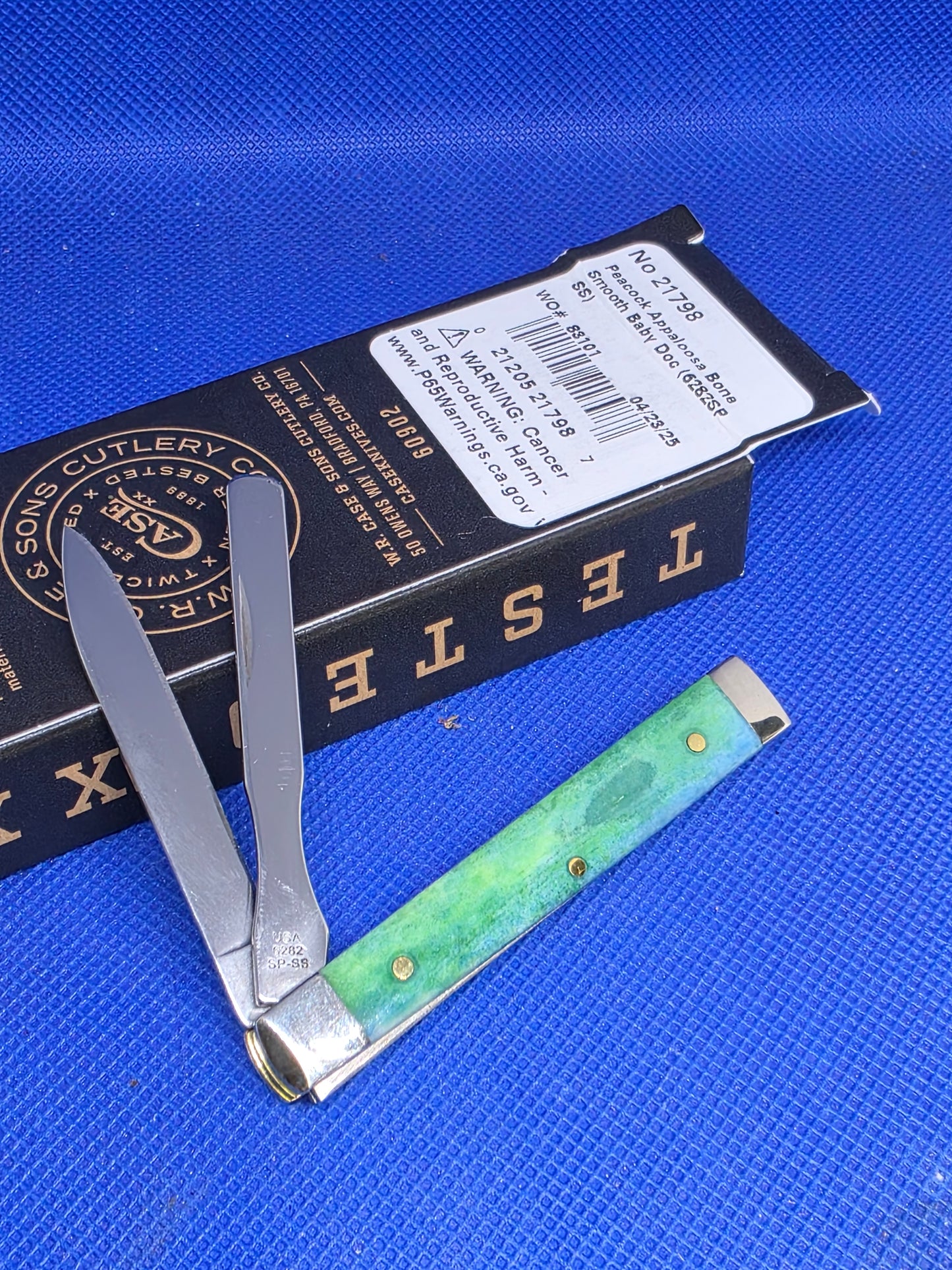 2025 Case XX Peacock Appaloosa Baby Doc 6268SP SMKW Exclusive