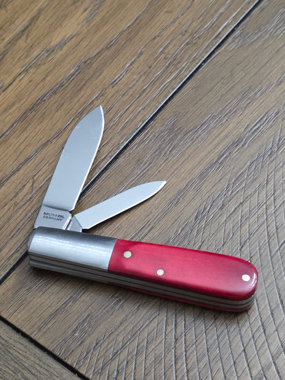 Russell Barlow by Green River Knife Works German Made Lightly Used Smooth Red Bone Handles