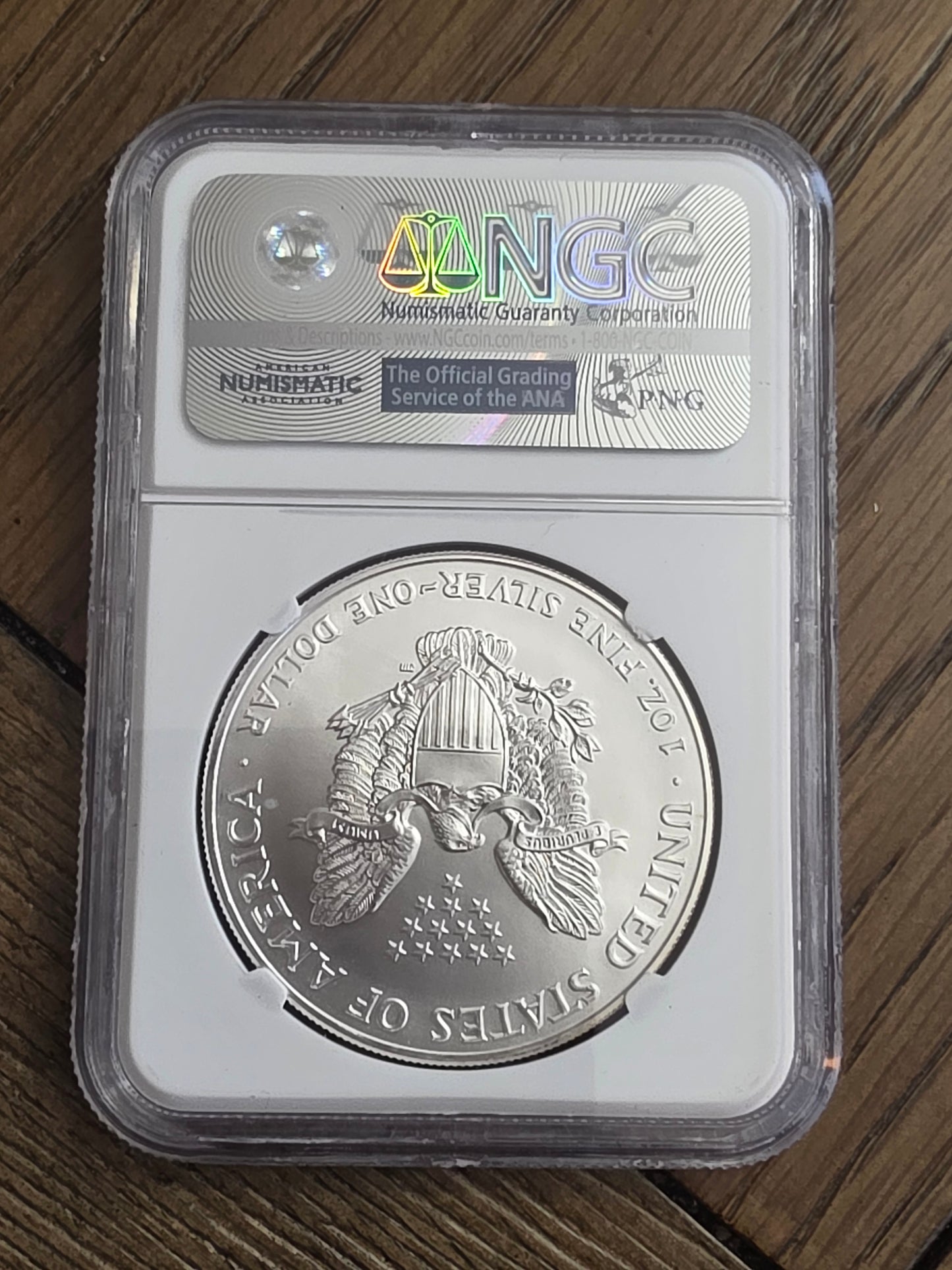 1998 SAE Silver American Eagle $1 Silver Dollar MS 69 NGC