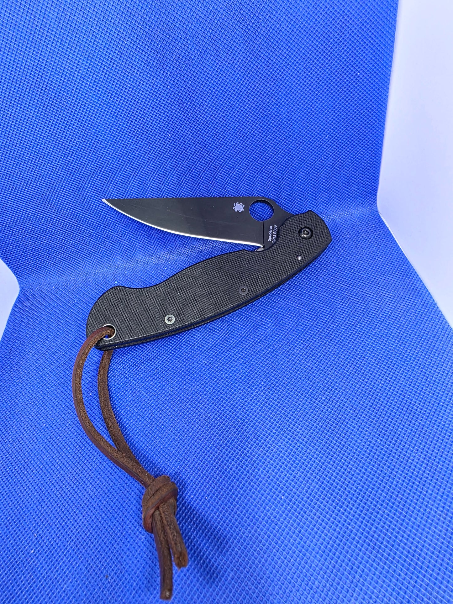 Spyderco Military 2 - Plain Black Linerlock - CPMS30V - Lightly Used