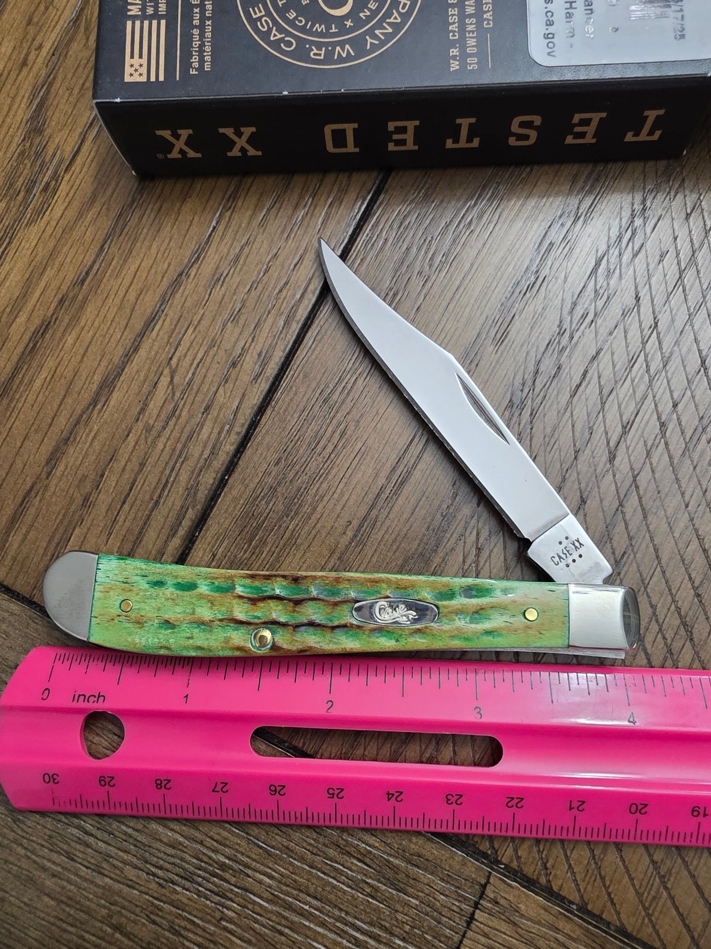 2025 Case XX Lizard Skin Slimline Trapper Knife 22745 NIB Exclusive