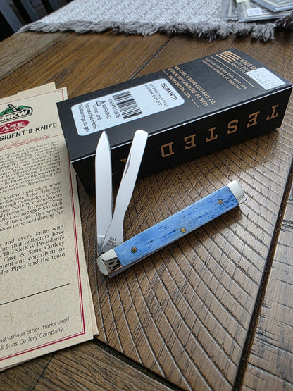 2025 Case XX SMKW Tyler Pipes Blue Bone Baby Doc 6282SP with COA