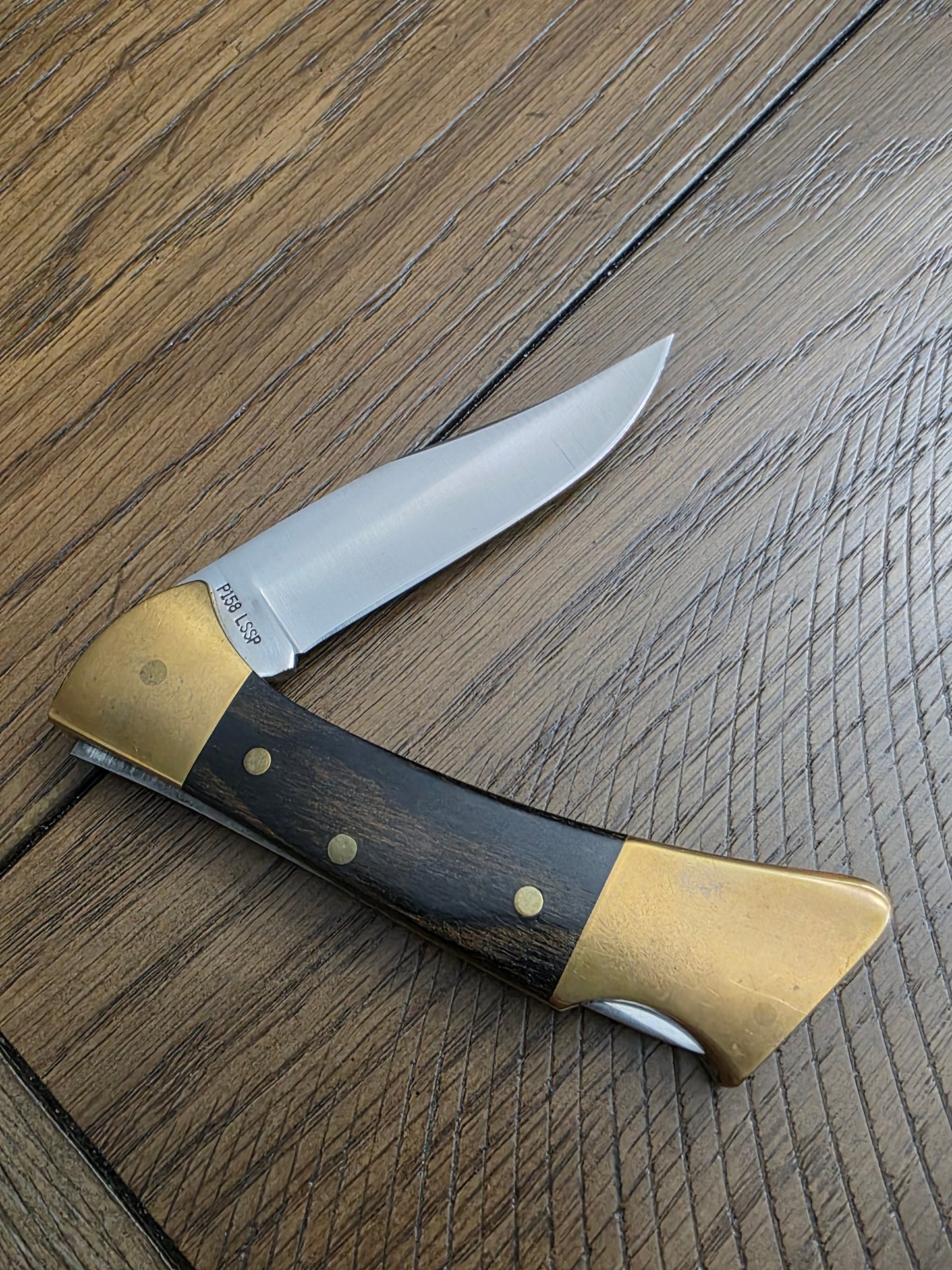 1981 Case XX Mako Wood Handles Unused 9 Dot