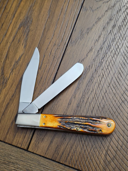 1988 Case XX Stag Case Collector's Club Daddy Barlow Knife Mint