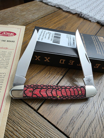 2025 Case XX Red Rattlesnake Muskrat - SMKW Founder/Chairman Knife 1 of 100