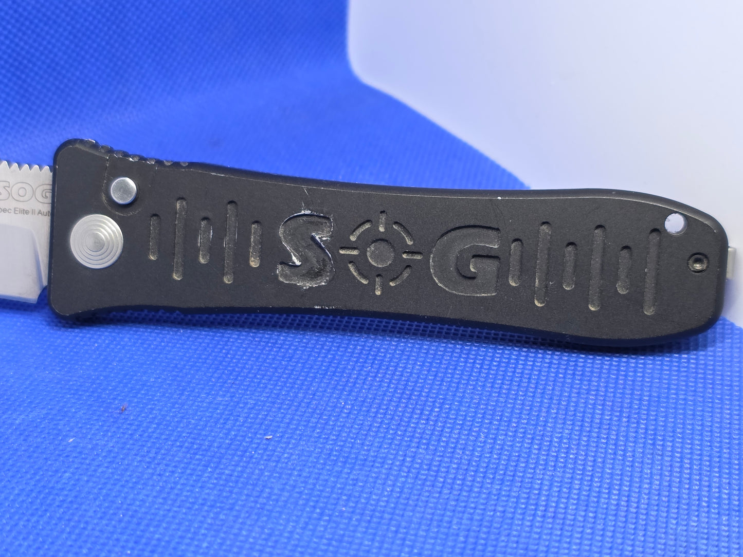 SOG Spec Elite II Auto Knife 4" Close SE-61 USED AUS-8