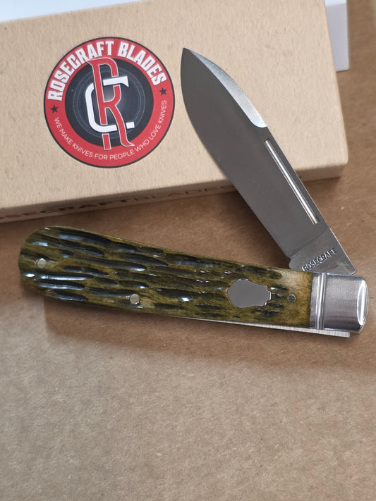 RoseCraft - Nolichucky Jack Vintage Jig Bone Handle - RCT011-VJB