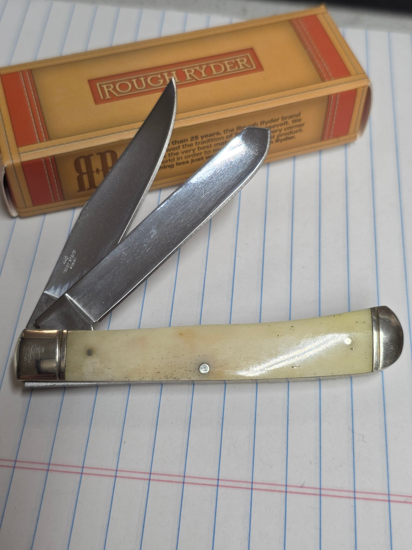 Rough Ryder 2026 Trump Knife FAFO Custom Etched RR22034W - FAFO