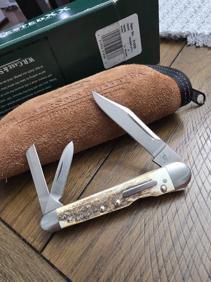 2005 Case XX Tony Bose Stag Lockback Whittler NIB JW 01438