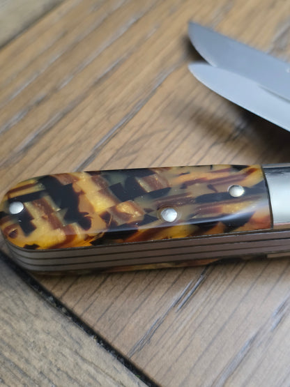 J.A. Henckels Barlow 3 Blade Barlow Imitation Tortoise Shell Handle No Box