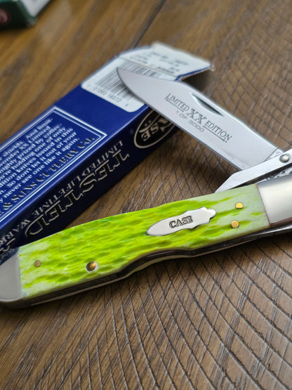2004 Case XX Key Lime Green Cheetah Limited Edition - 16072