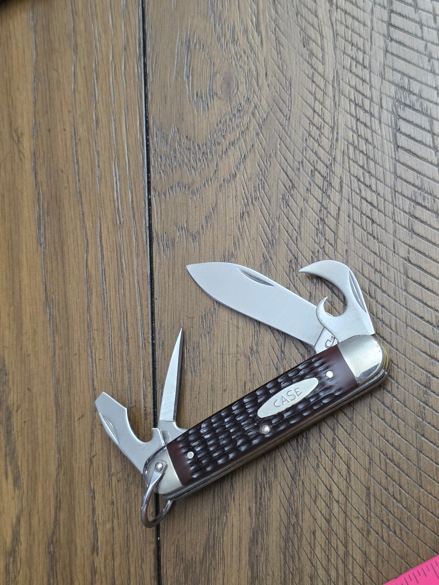 1997 Case XX Brown Jig Delrin Camp Knife