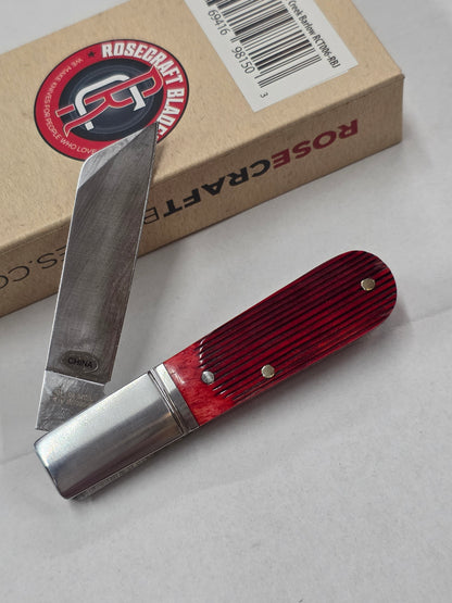 RoseCraft Blades Red Barnboard Jig Beaver Creek Barlow RCT006-RBJ