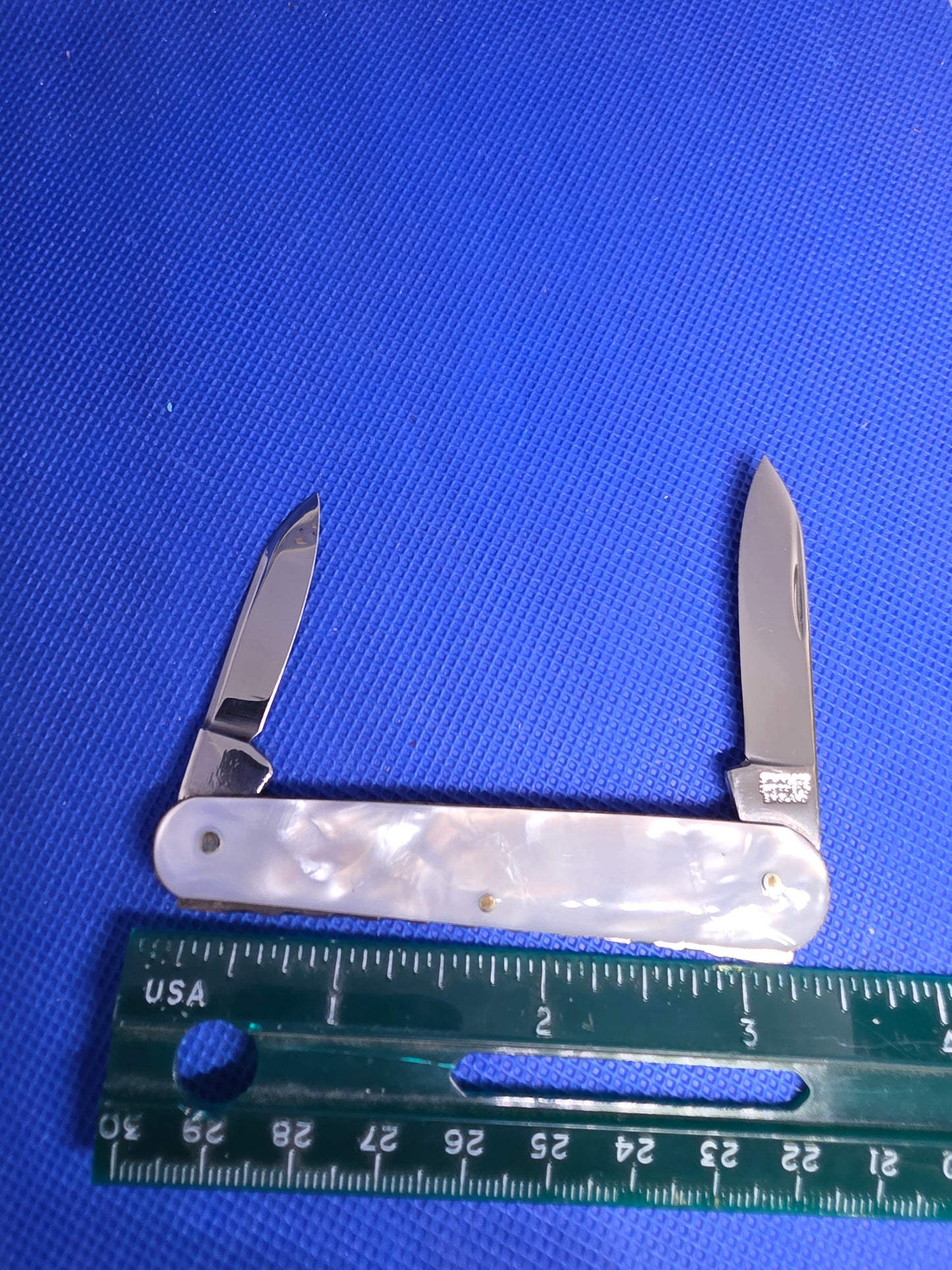 Sheffield England Gentleman's Pocket Knife Faux Mother of Pearl Handles