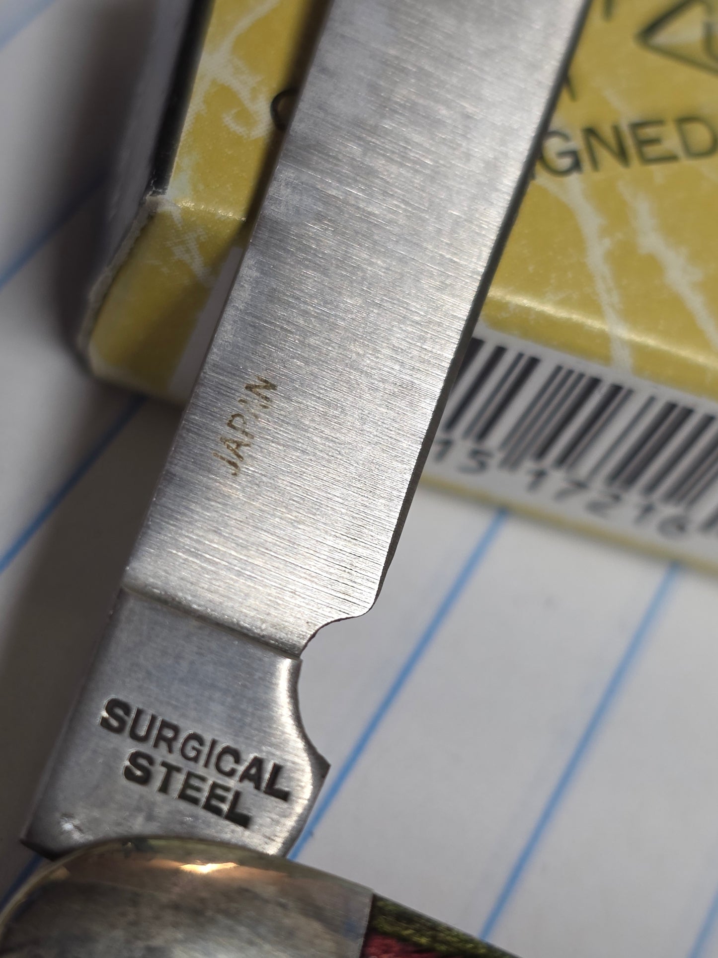 Frost Cutlery Razor Nut Copperhead Vintage Japan Cutlery No.17-216FW