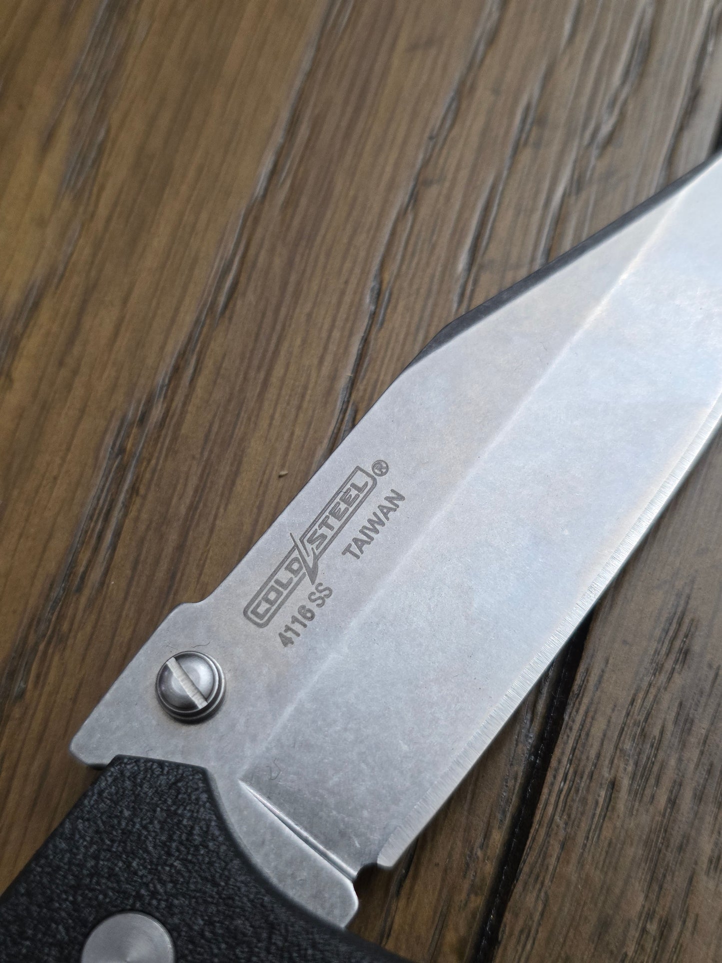 Cold Steel 20NSC Pro-Lite Folding Knife 3.5" Clip Point Blade, Black GRN Handles, Lockback