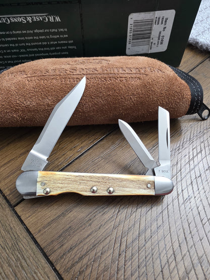 2005 Case XX Tony Bose Stag Lockback Whittler NIB JW 01438