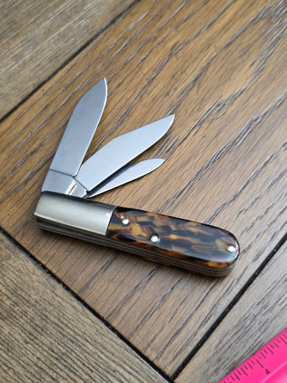 J.A. Henckels Barlow 3 Blade Barlow Imitation Tortoise Shell Handle No Box