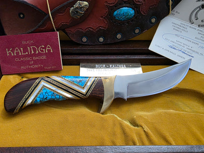 1972-1986 Buck Kalinga Yellowhorse Custom with display box #23