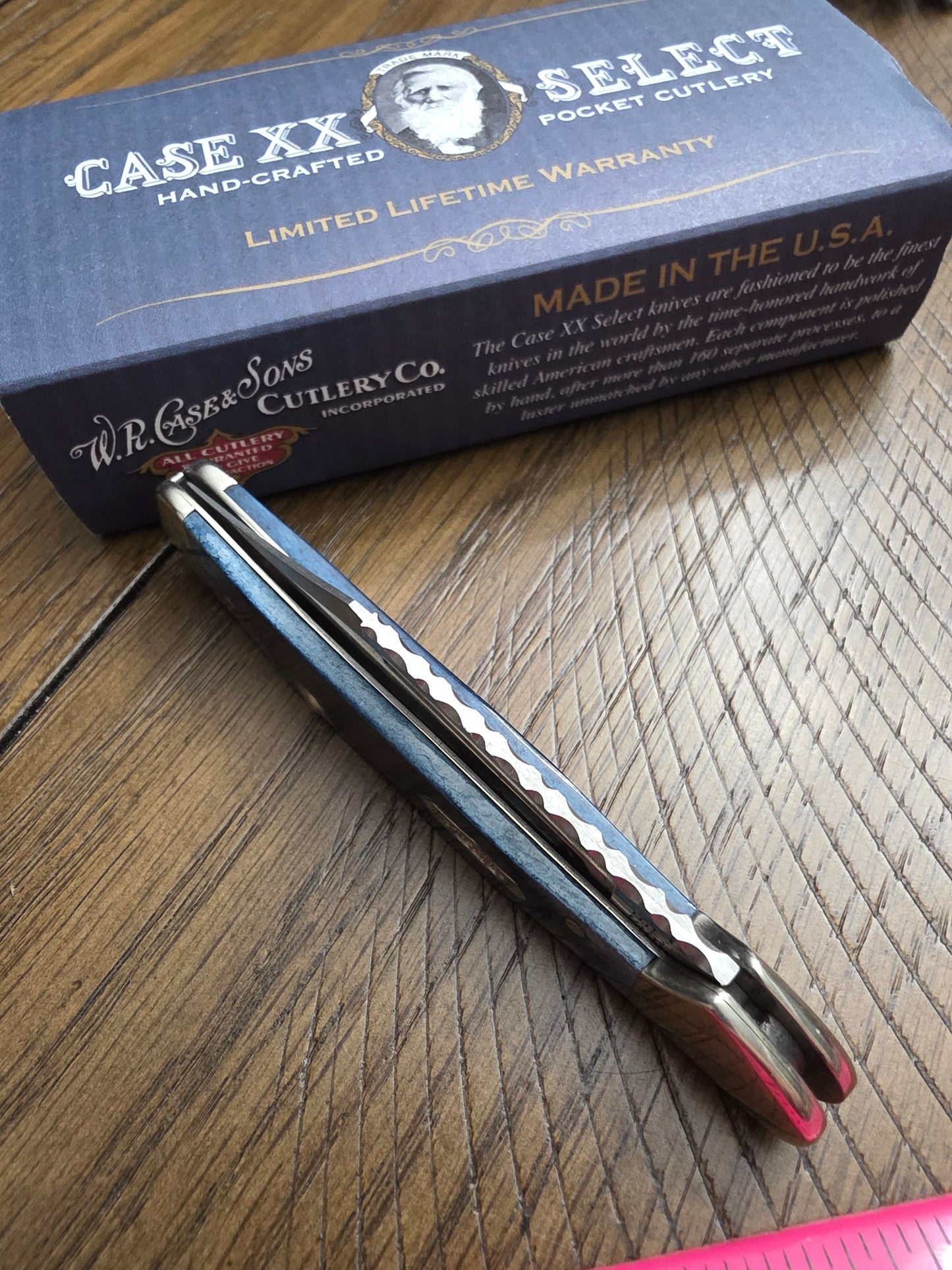 2010 Case XX Select Mini CopperLock Mediterranean Blue 05376 NIB