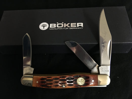 Boker TS Os Marron Stockman 110726