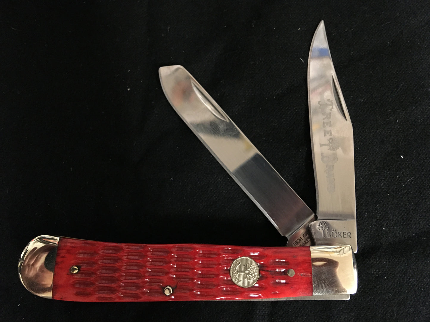 Boker TS Red Bone Trapper 110747