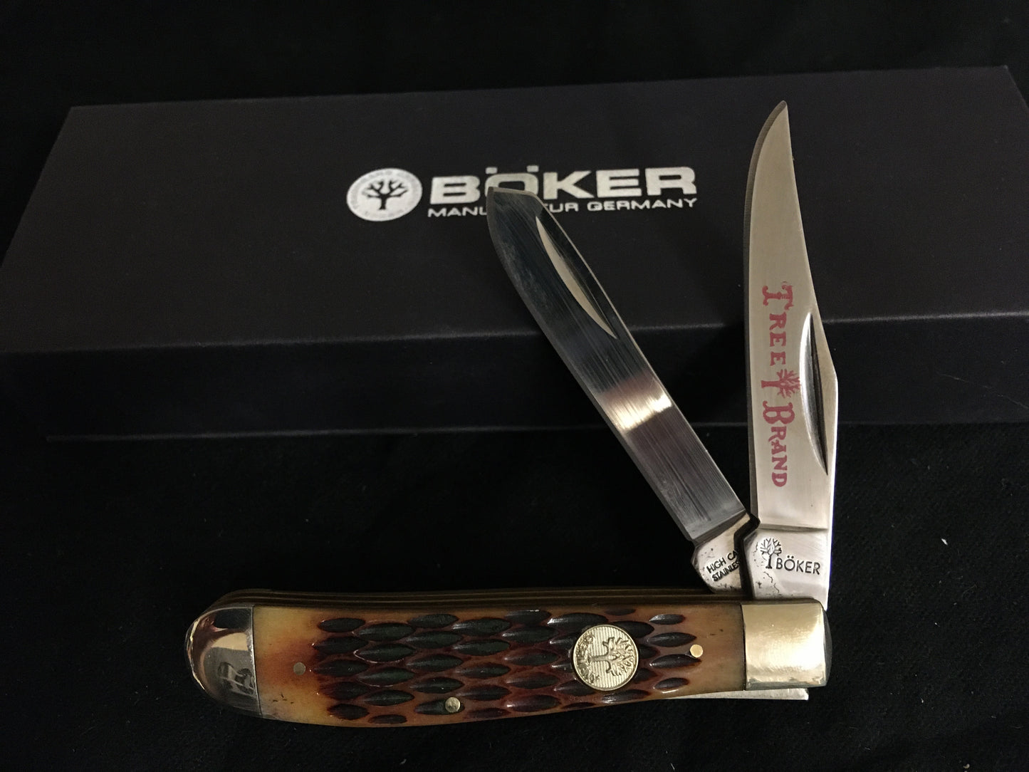 Boker TS Brown Bone Mini Trapper 110793