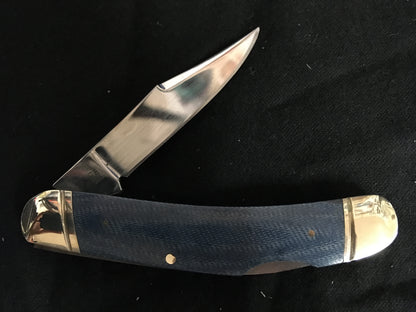 Rough Ryder Denim Micarta Sowbelly Lockback RR2183