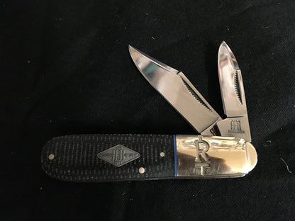 Rough Ryder Classic Carbon II Micarta Barlow RR2210