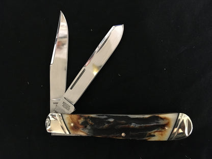 Rough Ryder Cinnamon Stag Trapper RR2420